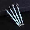 1Set Pottery Dots Sculpture Tool Stainless Steel Polymer Clay Shape Pen Metal Ball Clay Carving DIY Ceramics Decorating Tools