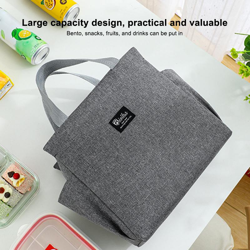 Large Capacity Cooler Bag Oxford Portable Zipper Thermal Lunch Bags Insulated Freezer Bag Camping Picnic Bag