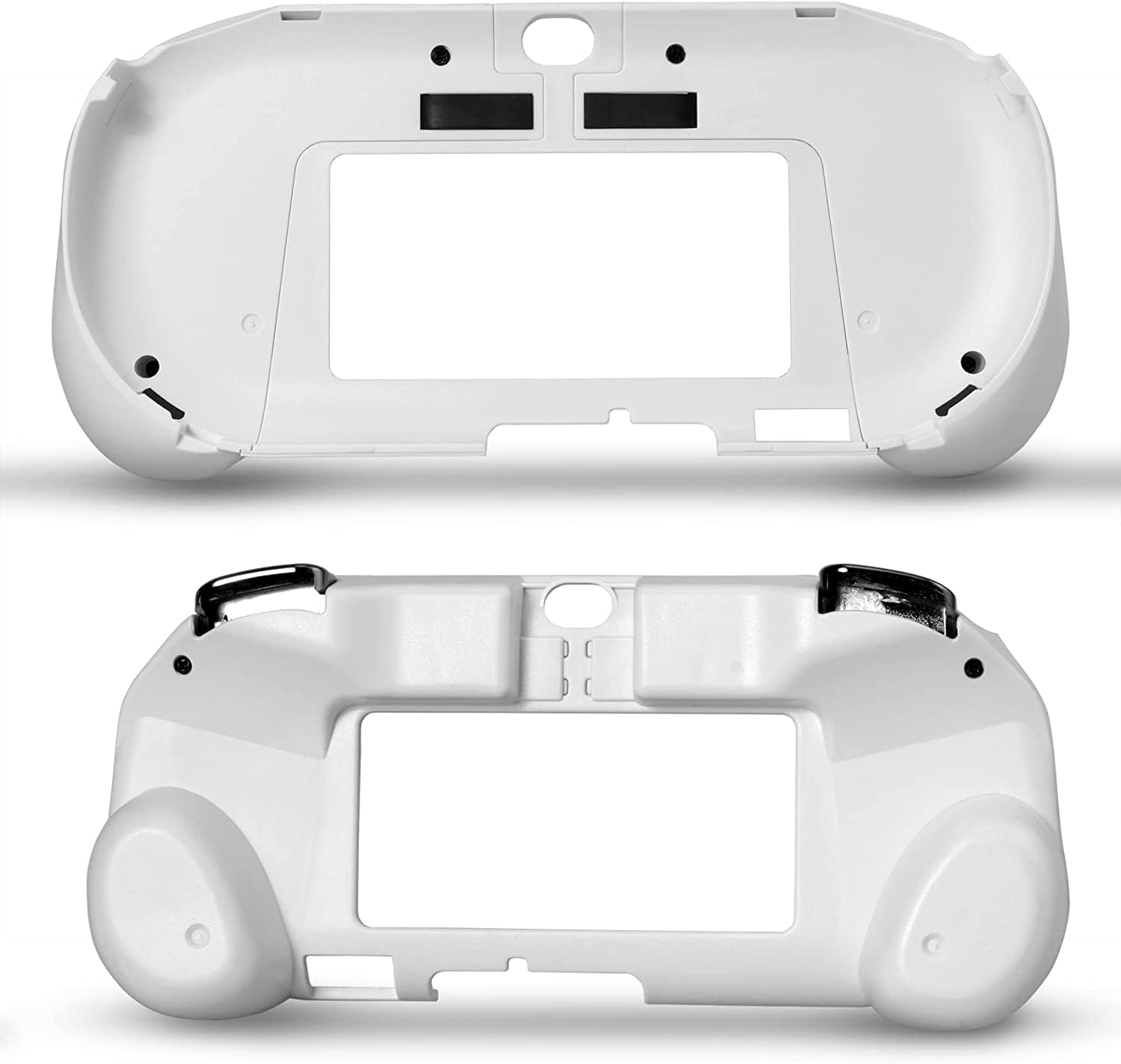 

YOIQI Grip Handle Joypad Protective Case with L2 R2 Trigger Button Grip Holder for PS Vita PSV and PS 2000, 2000, (White) білий
