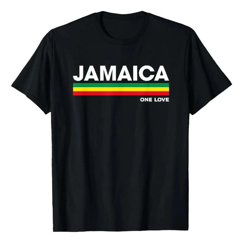 Camiseta De Recuerdo De Vacaciones En Jamaica, Retro, Reggae S разноцветный