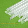 ZISIZ Disposable Plastic Bubble Tea Straws (100 Count)
