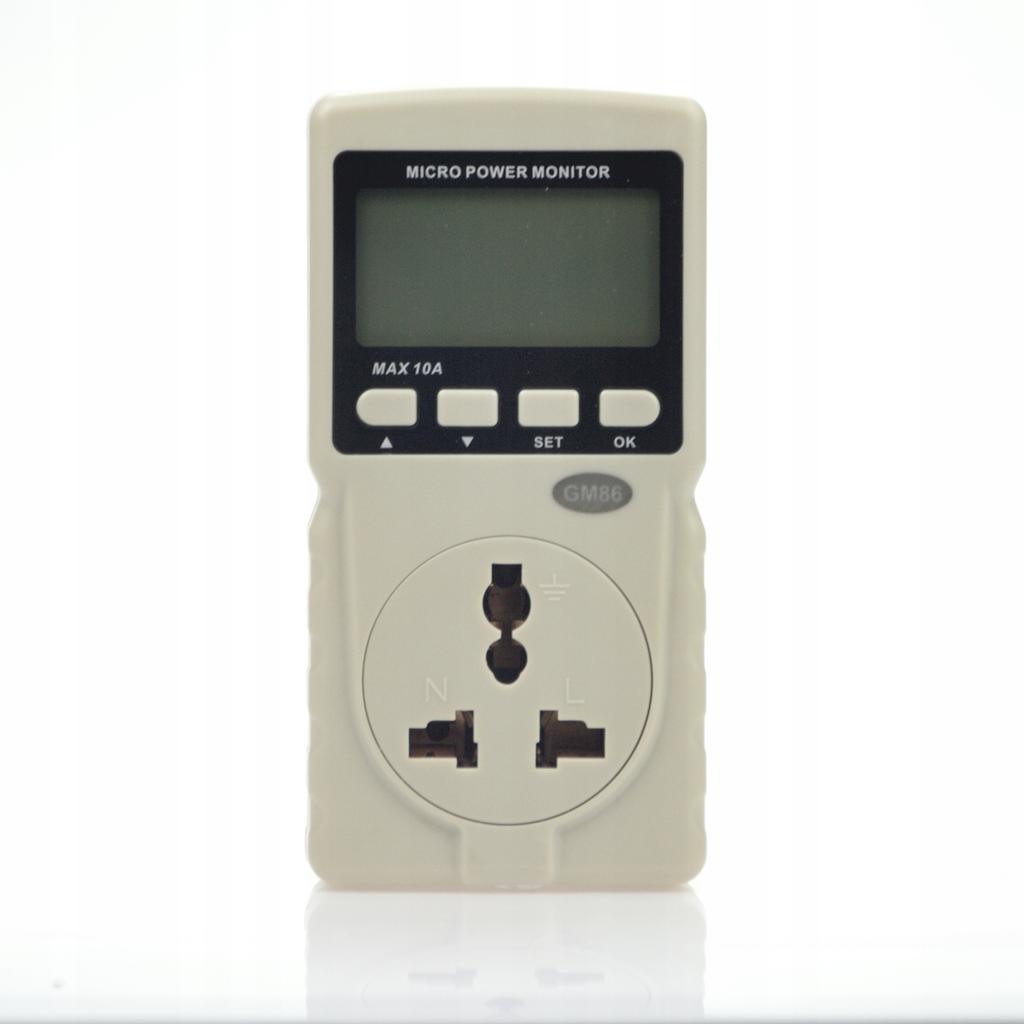 Medidor de Potência Medidor de Consumo de Energia Medidor de Corrente