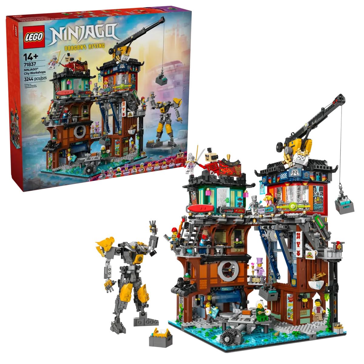 

LEGO Ninjago City Фабрика 71837 (Официальный японский продукт) Возраст 14 лет и старше