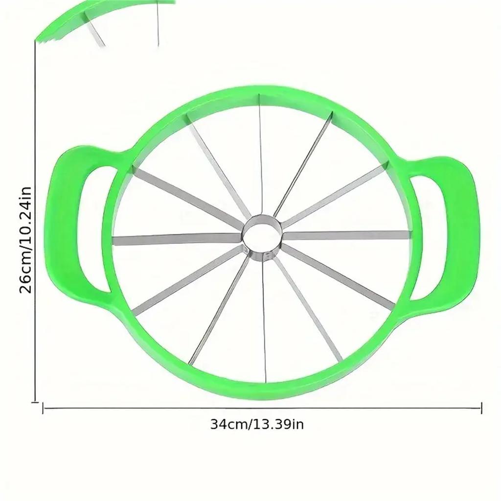 1 Pc Watermelon Cutter New 12 Slices Extra Large Watermelon Cutter Fruit Slicer Stainless Steel Watermelon Apple Divider