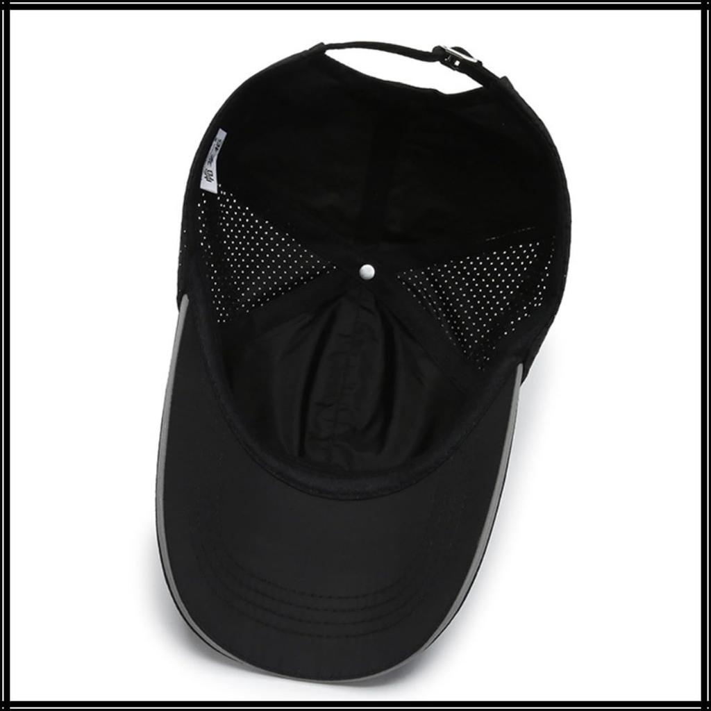 Für Männer und CZA080 [White Fang] Kappe, Hut, Outdoor, Sport, Laufen, Freizeit, schlicht, Frauen, (schwarz)