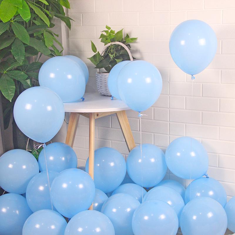 Thickened 10-Inch Matte Balloons - 1,000 Pieces for Weddings & Birthdays
