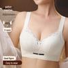 "Lace Breathable Adjustable Push-Up Bra - Anti-Sag, Wire-Free for All Bust Sizes"