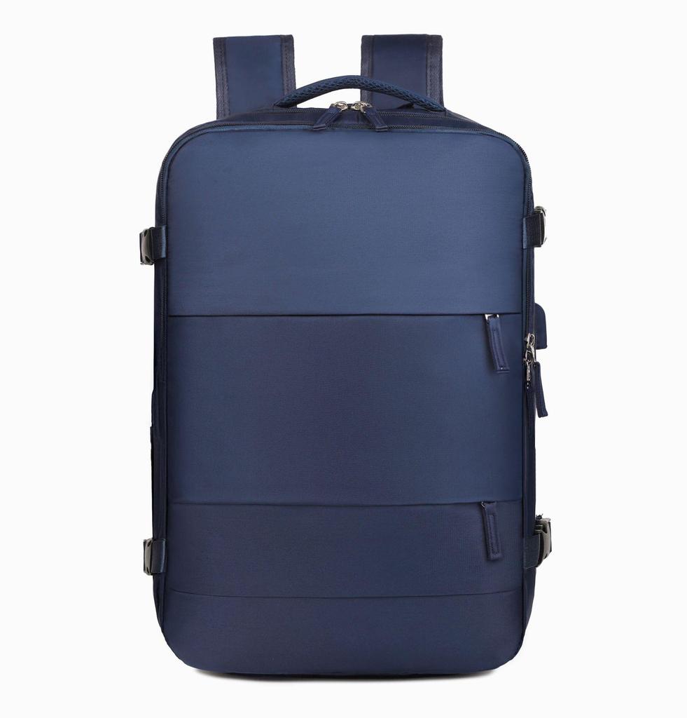 Men's Large Capacity Business Travel Backpack with Shoe Compartment