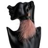 Sweet Feather Pendant Earrings Cartoon Dangle Earrings Fashion Pendant Earring Statement Jewelry for Girls Women
