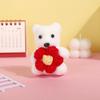 10pcs/bag Foam Bear Mini Bear Flower Bouquet Plush Doll Cartoon Bouquet Doll  Girl Birthday Gift