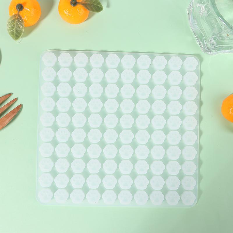 1Pc Handmade Mini Cat Paw Shape Wax Seal Stamp Silicone Mold DIY Craft Adhesive Waxing Cards Envelope Mould Making Tool