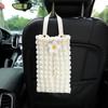 Cute Cartoon Bear Car Tissue Box Auto Seat Headrest Hanging Paper Tower Holder Organizer Styling Car Interior Accessories