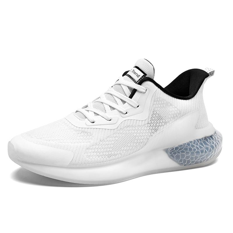 Мужские повседневные кроссовки для фитнеса на мягкой подошве большого размера с пенопластовой подошвой 39 белый 3733₽