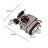 Carburetor Kit Scooter Brushcutter Carb Carburetor Gasoline Grass Trimmer Accessories For 40-5 43CC 47CC 49CC 50CC 2-Stroke 15m