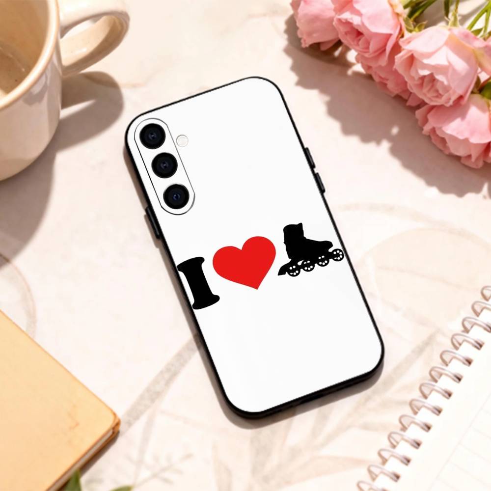 Cool Play P-Patin Sports Phone Case For Samsung Galaxy A73,A72,A71,A70,A53,A52,A51,Others Soft Black Shell