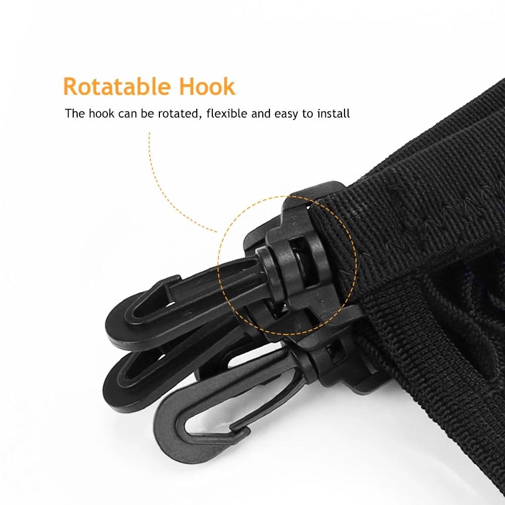 Borsa Baule Portaoggetti Casco Moto Rete Ganci Bagagli Moto Borsa Portaoggetti Carico Bici Scooter Rete Serbatoio Carburante Bagagli Equipaggiamento