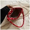 Fashion Korean Polka Dot Bag for Women Unique Underarm Bag Stylish Casual Crossbody Bag