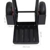 Telescopic Hand Truck 200 kg Black and Red