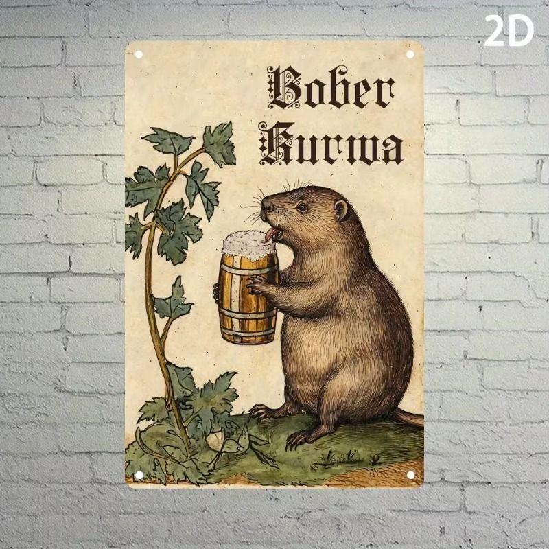 Vintage Metal Tin Sign Wall Art Home Decor 20x30cm