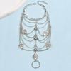 2 Pcs Tassel Tassel Ankle Chain Multi-layer Instep Chain Temperament Anklet with Pendant  Women