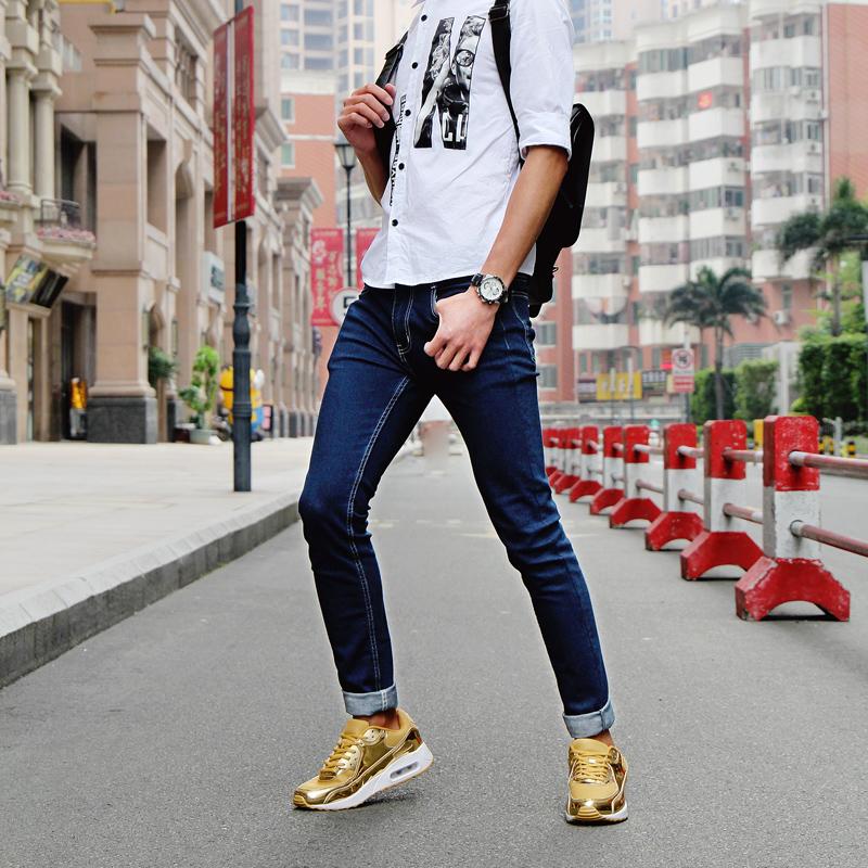 Men's Air Cushion Maximum Mesh Fly Woven Sports Shoes Men and Women Breathable Running Shoes Couple Shoes