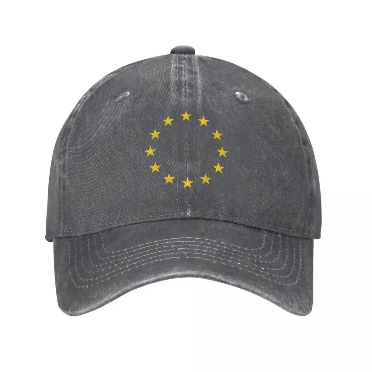 XIXIGO Cap EU Europa Europese Unie Europese vlag EU sterren Pet Rave Streetwear Dameshoed Heren