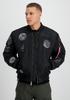 Winter Jacket Alpha Industries Ma-1 Patch Jacket (138104) Schwarz