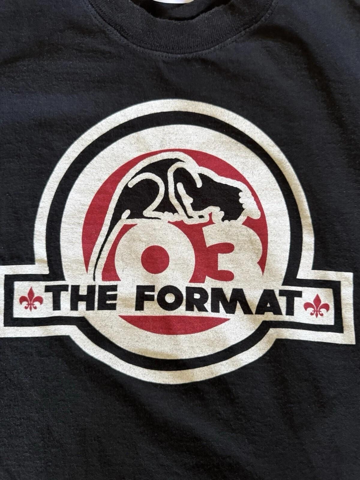 Футболка Format Band Редкая Черная Подарок для Фаната BL1630 M