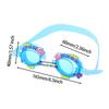 Kids Swim Goggles Adjustable Silicone Strap Leakproof Cartoon Portable Swimming Glasses for Babies Party Beach Swimming Outdoor
