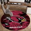 Arizona Cardinals,NFL Logo Chair mat Round Rug Office carpet, Machine Washable, Non slip, Suitable for Living Rooms, Bedrooms