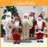 Christmas Santa Figurine Standing Holiday Decor For Home Windows