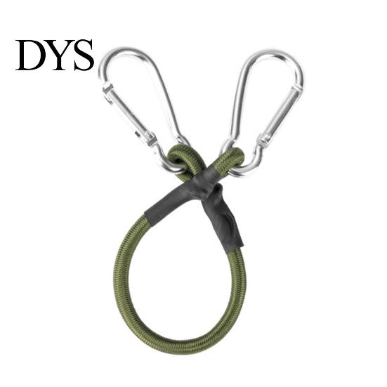 Quick Adjust Bungee Cord 30/60/90/120CM 8MM with Carabiner Hook Heavy Duty Outdoor Camping RV Tent Bike Kayak Luggage Cargo Elastic Tie Downs