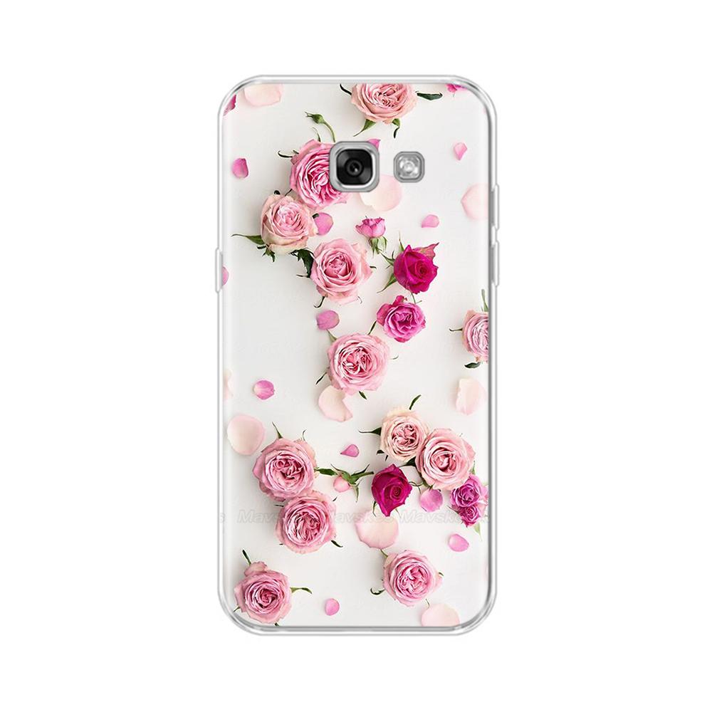 For Samsung Galaxy A3 2017 Case A320F SM-A320F/ds Soft TPU Funda Cute Back Cover for Samsung A3 2017 Case A320 A320F Phone Cases