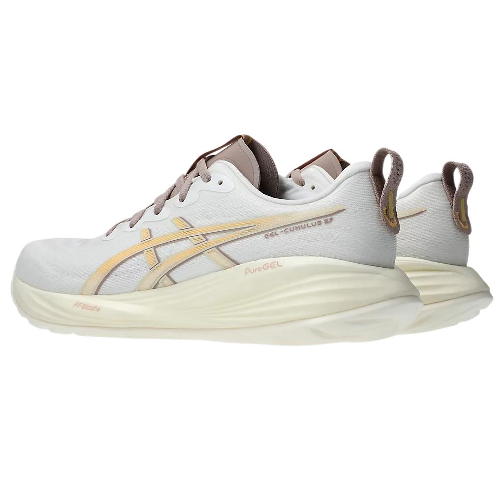 Asics Gel Cumulus 27 White Fawn Men Sneakers 1011B960-101