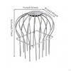 Stainless Steel Drain Guard DomeShaped Wire Cage Slotted Grid Square Downspout Strainer