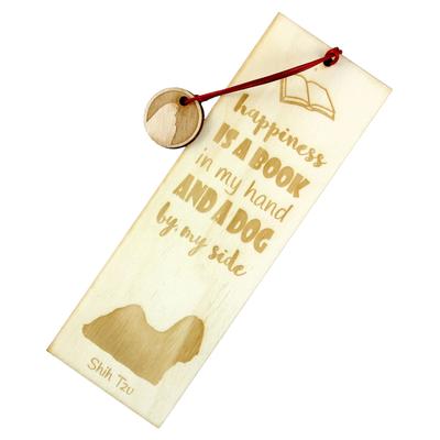Shih Tzu, Chrysanthemum Dog - Dog Bookmark, Personalized Bookmark, Dog Gadget for Art-Dog Brand Readers