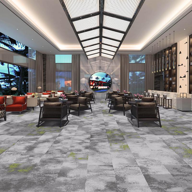 Luxury Printed Carpet for Hotel Billiard, Game, and Recreation Rooms – Wall-to-Wall Hallway and Private Room Flooring