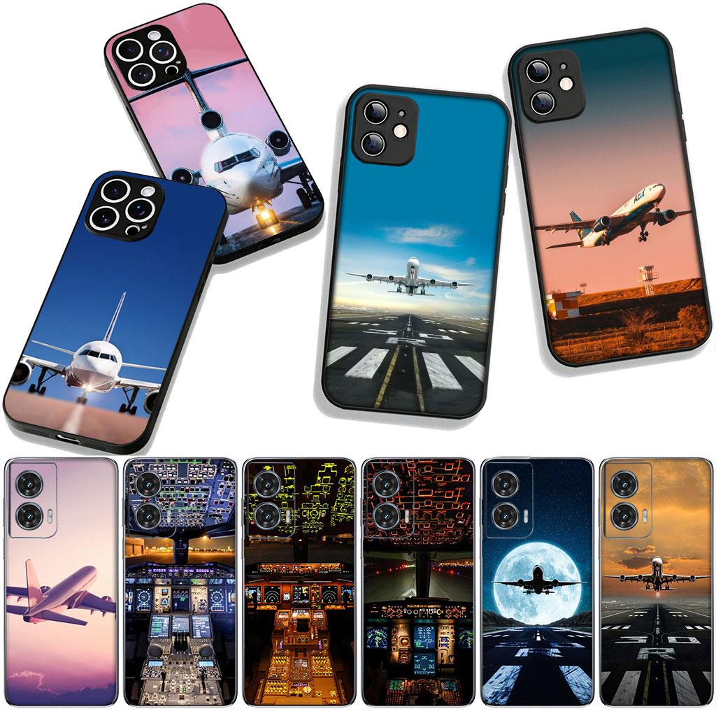 Aircraft Travel SKY Cover for Samsung Galaxy A25 A37 A57 A12 A14 A31 A41 A50 A51 A70 A71 A72 A21S A04 M15 Note 20 9 8 10 Case