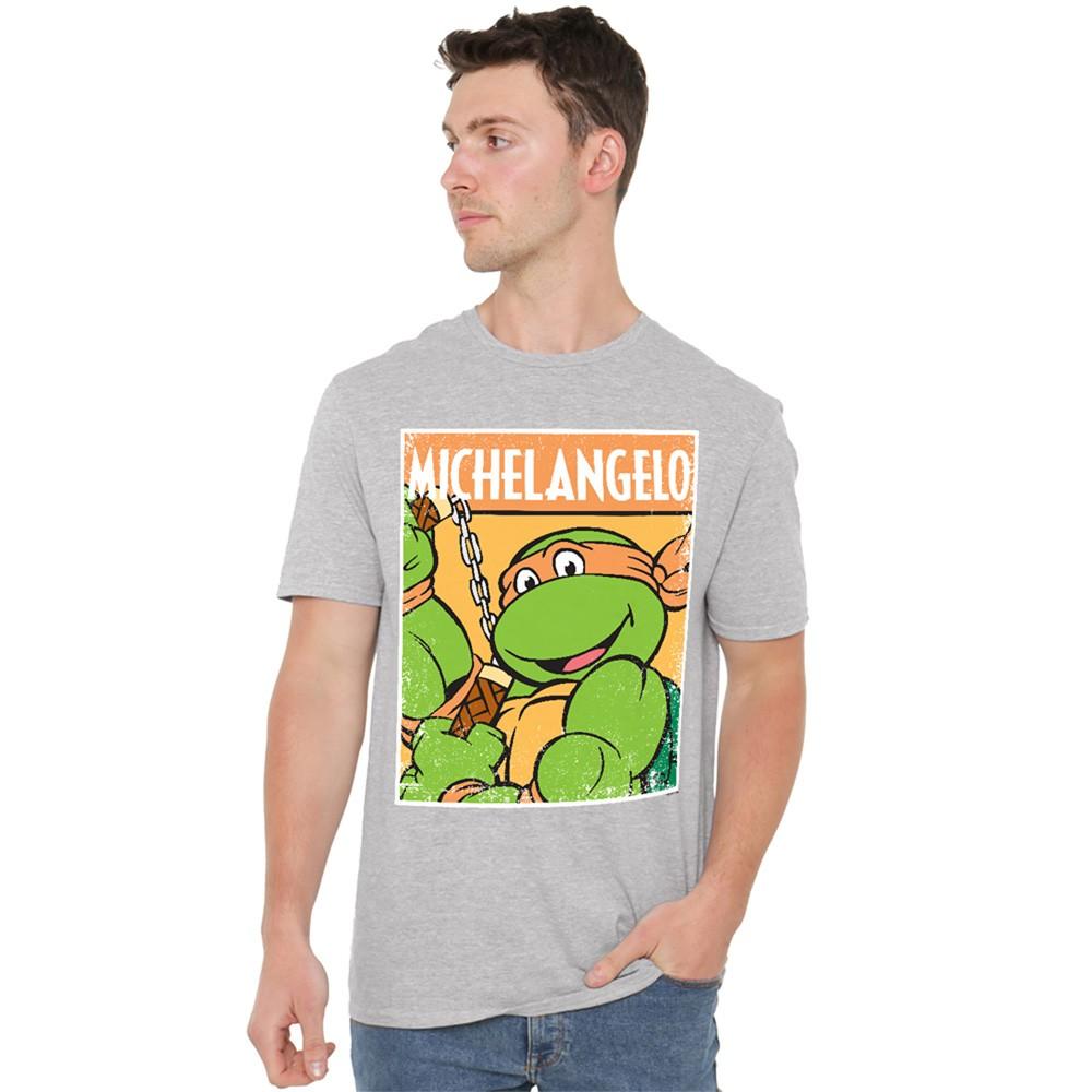 Tmnt Tmnt Mikey T-Shirt S-5XL Athletic Heather XXXXL