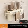 Kitchen Wall Mount Storage Rack With Multifunctional Storage For Home Use
