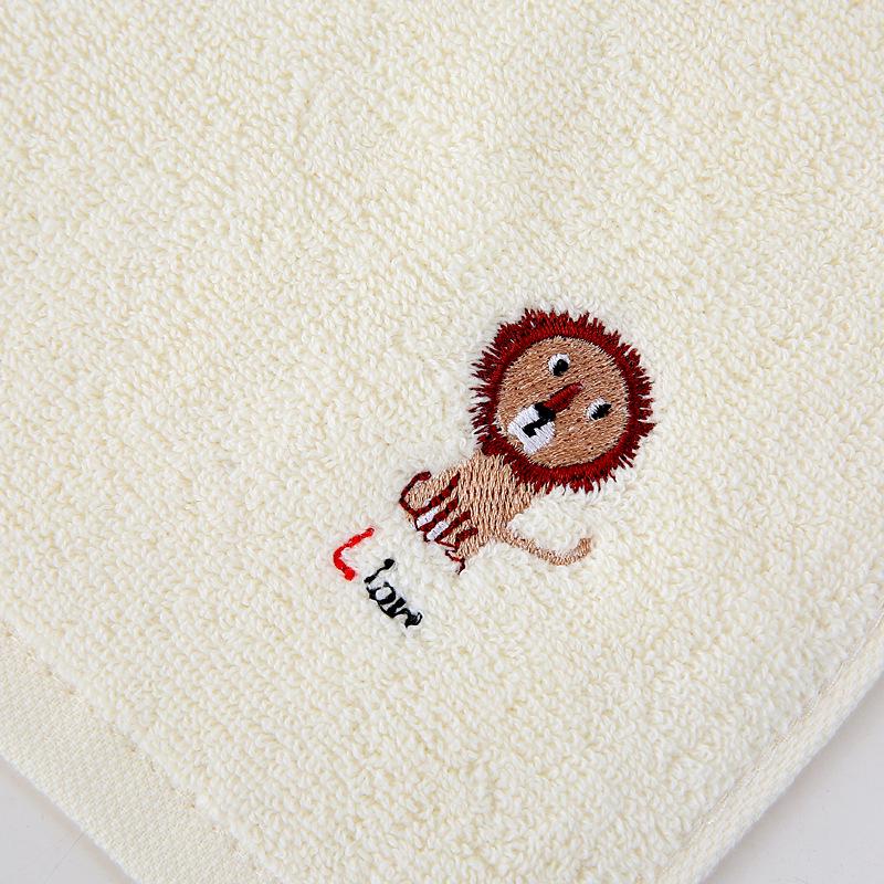 Soft Absorbent 32-Strand Cotton Baby Towel 25x25cm - Ideal for Face and Hand Washing