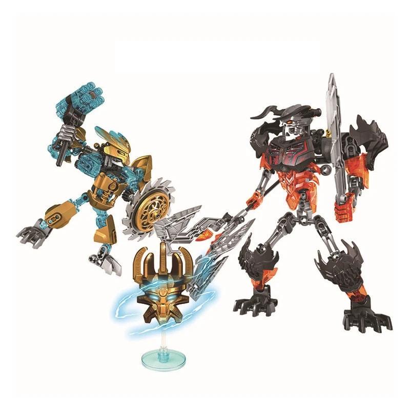 2025New Hero Bionicle All Series Building Blocks Akida Ketar Creature Golden Mask Robot Mech Bricks Toys For Boys Christmas Gift