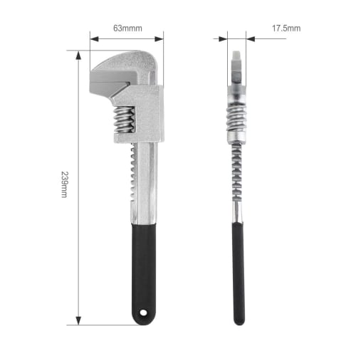 Gunpla Motor Wrench 230mm for Plumbing Repairs