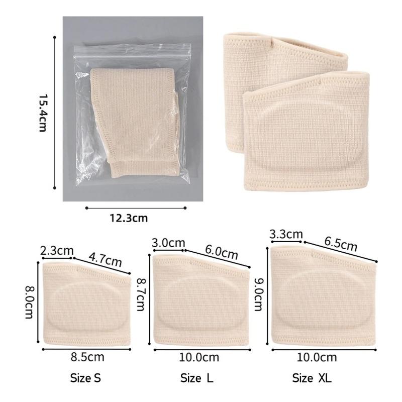 Thickened SiliconeMetatarsal ForefootPads Unisex Foot CareCushion Insoles Multifunctional Silicone Toe Separators Foot Protector