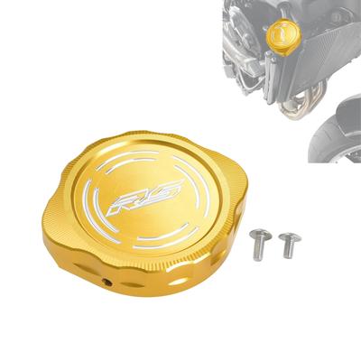 GFARDMOTO Motorrad-Kühlerdeckel Abdeckung Aluminium Tank Dekorative Abdeckung für Ka&wa&sa&ki Z900RS Z 900 RS Z-900-RS CAFE 2021-2024 (Gold)