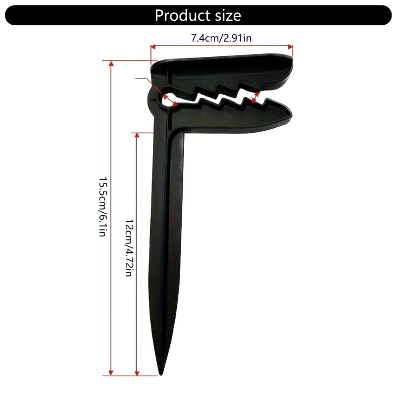 4Pcs Multipurpose Adjustable Clip Plastic Outdoor Picnic Mat Holder Windproof Towel Clip Outdoor Camping Tool