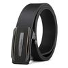 New Style Men's Toothless Automatic Buckle Leather Belt Business Casual Leather Pants Belt Middle Aged and Young Belt Men