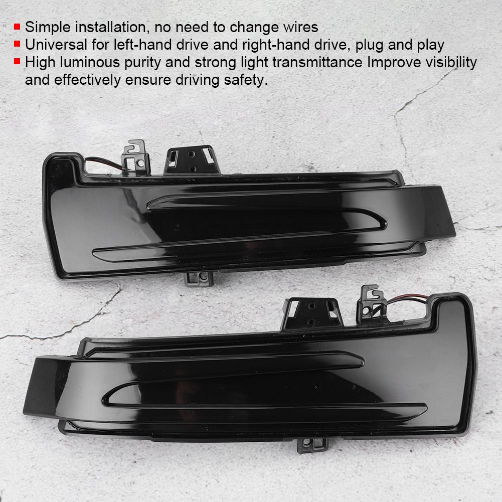 Rear View Mirror Turn Signal Light  Dynamic LED Fits for Mercedes Benz C E S CLa GLa CLS CLASS