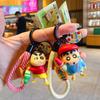 Crayon Shin-chan Keychain Pendant for Women - Cute Backpack Doll Small Gift