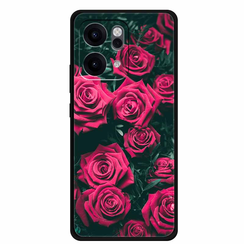 For Oppo Reno14 Pro 5G Case Animals Soft Silicone TPU Phone Cases Back Cover for Oppo Reno 14 Lion Shockproof Cool Wolf Capa